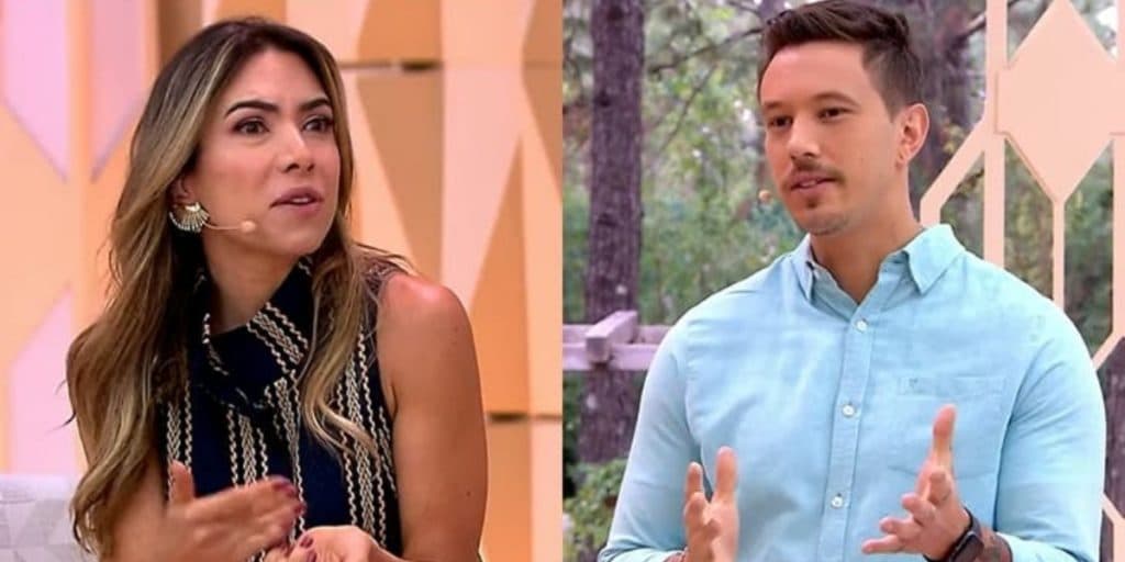 Patricia Abravanel faz pergunta íntima a Cartolano ao vivo e abandona Vem Pra Cá: “As vezes eu olho”
