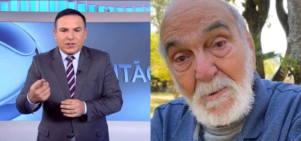 "Um acidente", Gottino interrompe o Balanço Geral e dá notícia urgente de Lima Duarte na Record: "Aos 91 anos"