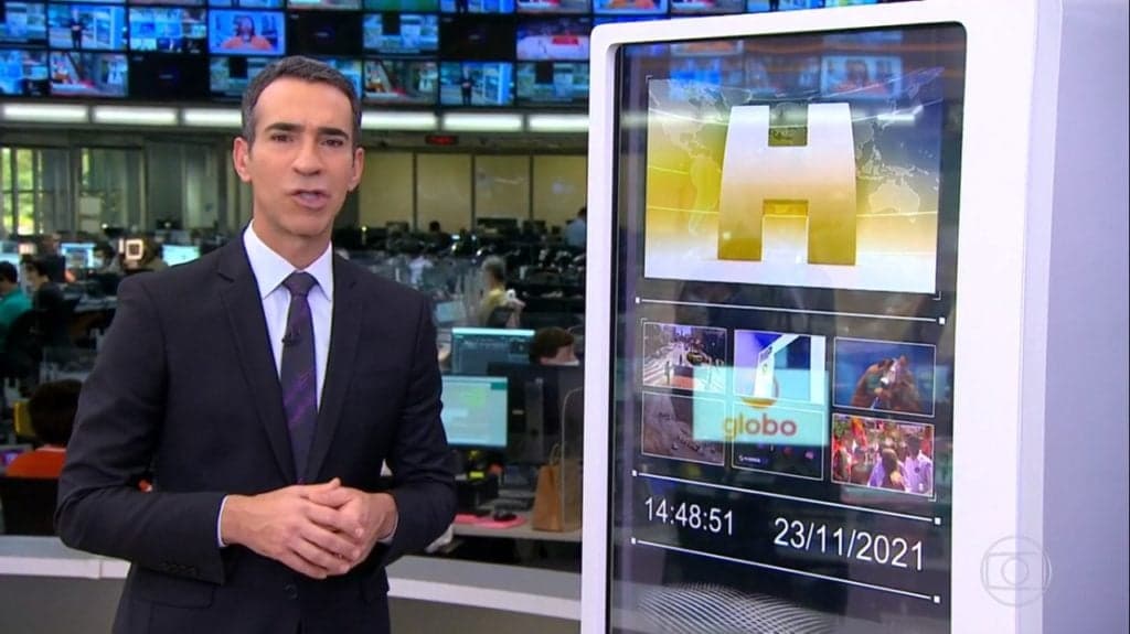 Globo apela, corta César Tralli no Jornal Hoje e convoca fenômenos em guerra contra a Record