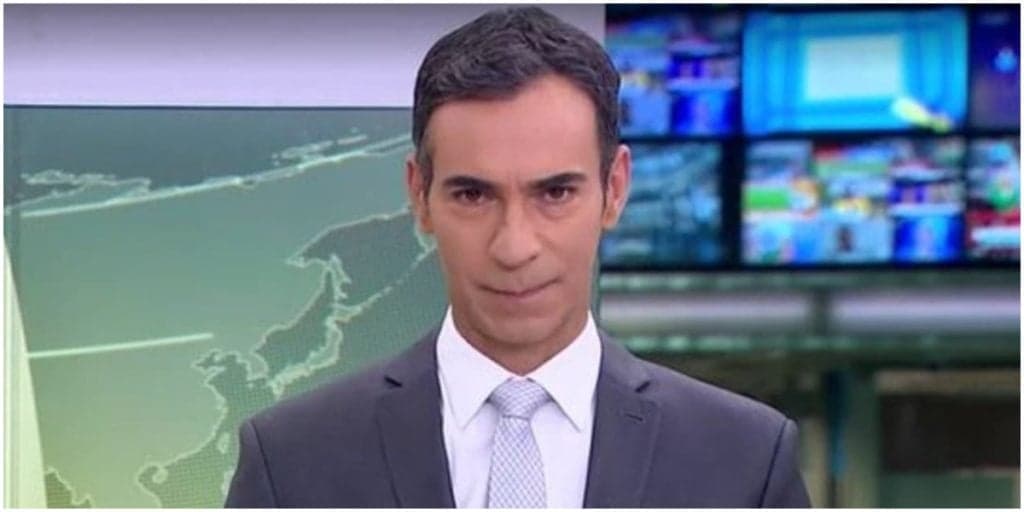 Após perder briga pra Record, Globo pode cancelar programa e atingir diretamente César Tralli