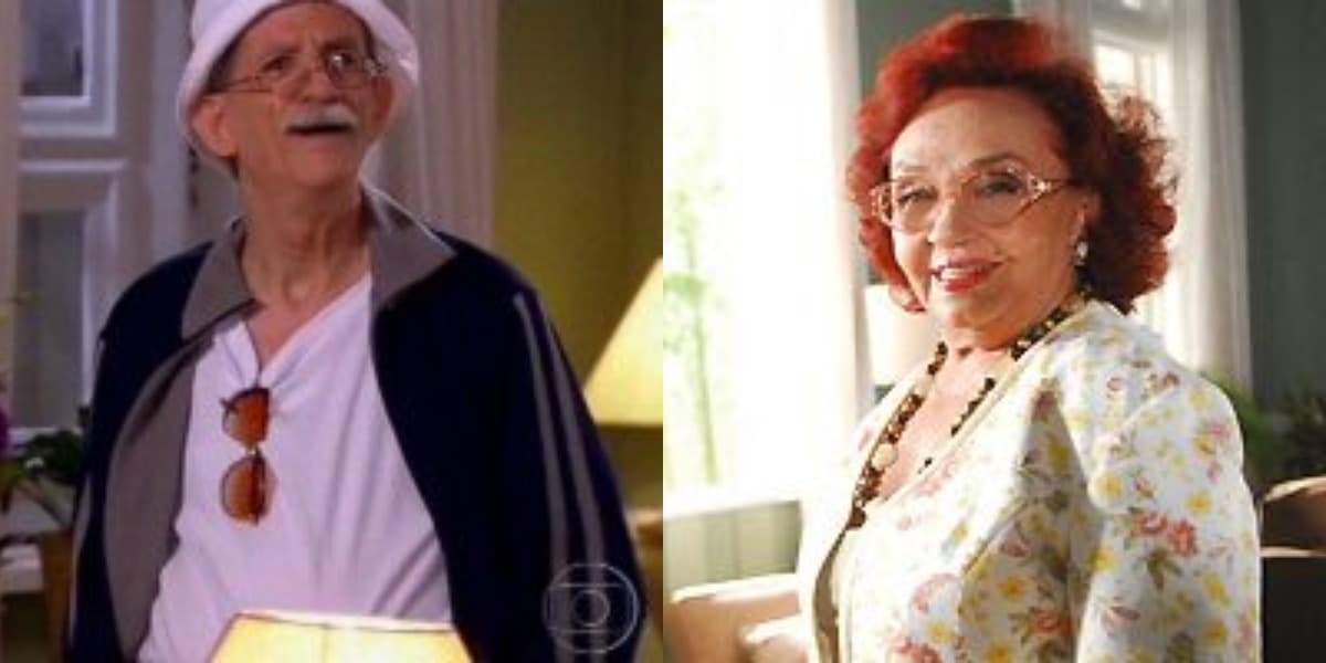 Chico Tenreiro e Lupe Gigliotti em "Cama de Gato" (Foto: Reprodução/TV Globo) Chico Tenreiro e Lupe Gigliotti em "Cama de Gato" (Foto: Reprodução/TV Globo)