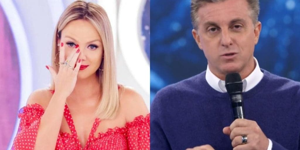 Marido de Eliana é convidado para dirigir programa de Luciano Huck e pode entrar em guerra com a esposa