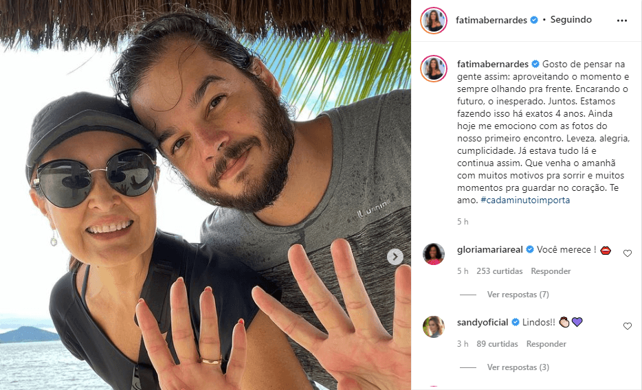 Fátima Bernardes (Foto: Reprodução)
