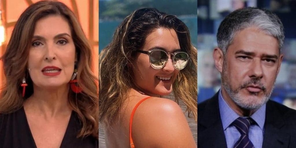 Filha de Fátima tira William Bonner do sério e expõe vídeo do jornalista em momento íntimo: "Nervoso''