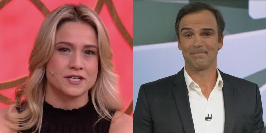 Fernanda Gentil arregaça e expõe Tadeu Schmidt publicamente, após ele ser arrancado do Fantástico: "Hoje"