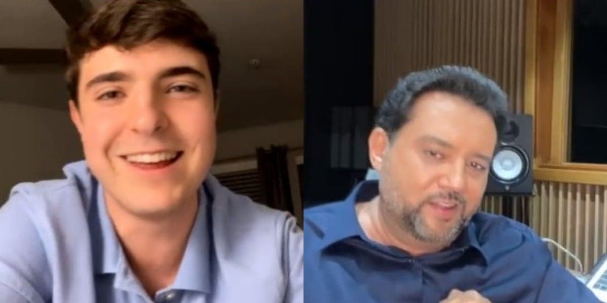 João Augusto Liberato falou sobre Gugu com Geraldo Luís (Foto: Reprodução/Instagram) João Augusto Liberato falou sobre Gugu com Geraldo Luís (Foto: Reprodução/Instagram)