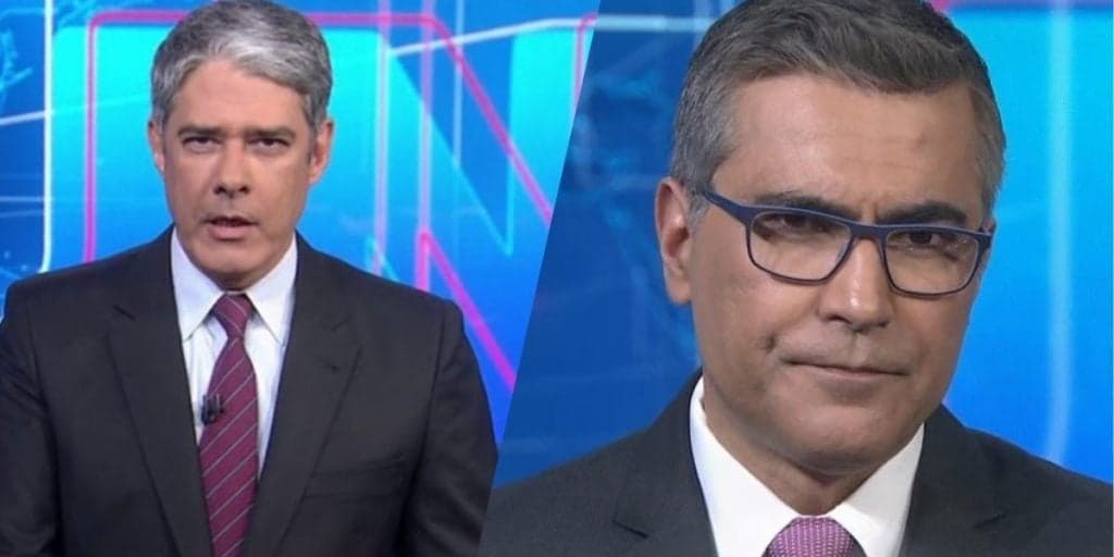 "Doloroso", Bonner é obrigado a deixar o JN e substituto estoura com Renata na Globo: Audiências 13/5