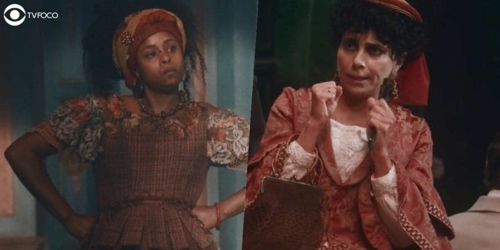 Nos Tempos do Imperador - Lupita explode de raiva e dará surra de vara em Lota: "Que delícia"