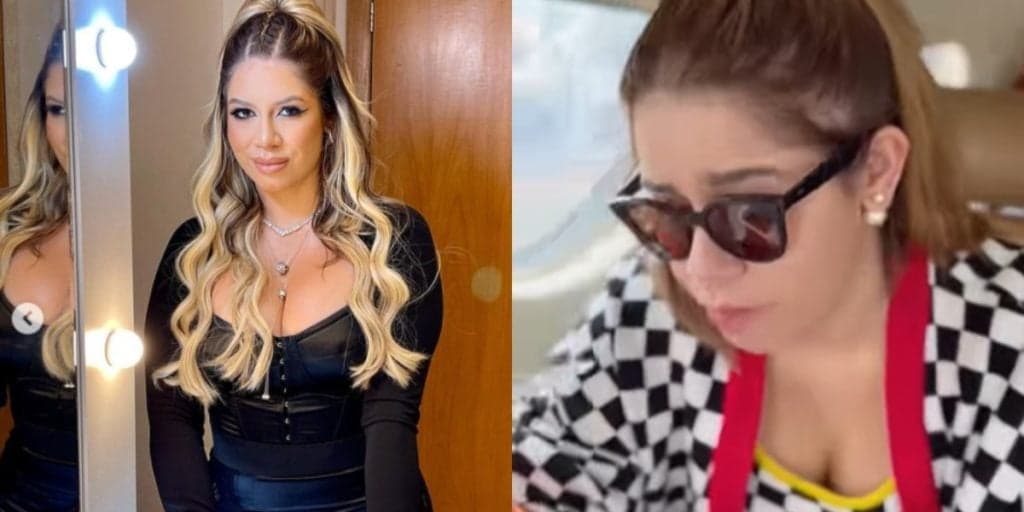 Marília Mendonça posta vídeo em avião antes de decolar e deixa mensagem: "Essa é a realidade"
