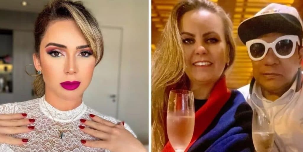 Nadja Pessoa é acusada de dar em cima de Liminha, esposa do assistente de palco ataca: "Mulherzinha"