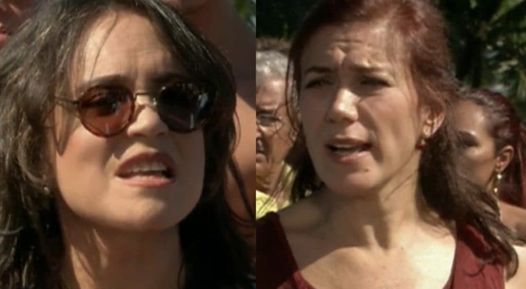 Lilia Cabral e Regina Duarte brigam em cena e levam público à loucura na estreia de Páginas da Vida