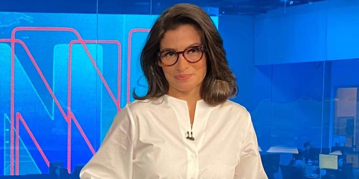 Renata Vasconcellos brilha atualmente no Jornal Nacional (Foto: Reprodução)