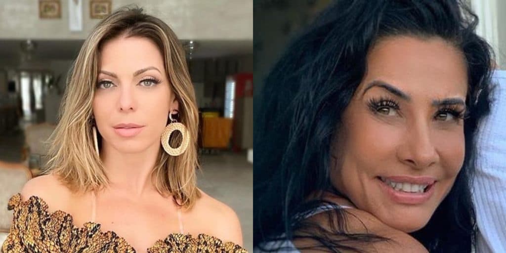 Sheila Mello, ex-É o Tchan, abre o jogo de uma vez por todas e expõe briga com Scheila Carvalho: "Tivemos"