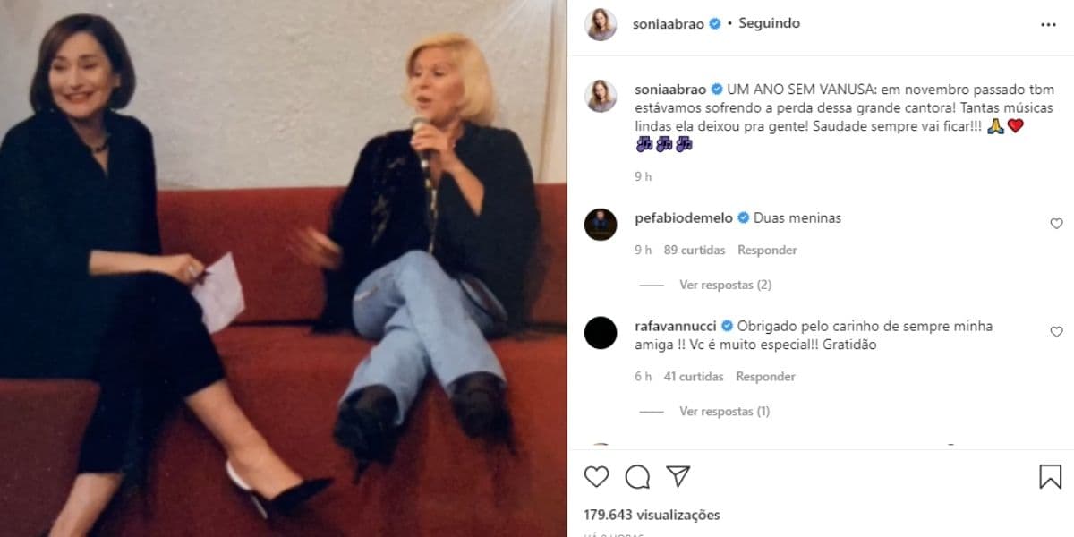 "Sofrendo", Sonia Abrão perde o chão com morte de parceira e desaba em textão emocionante: "Sempre vai ficar"