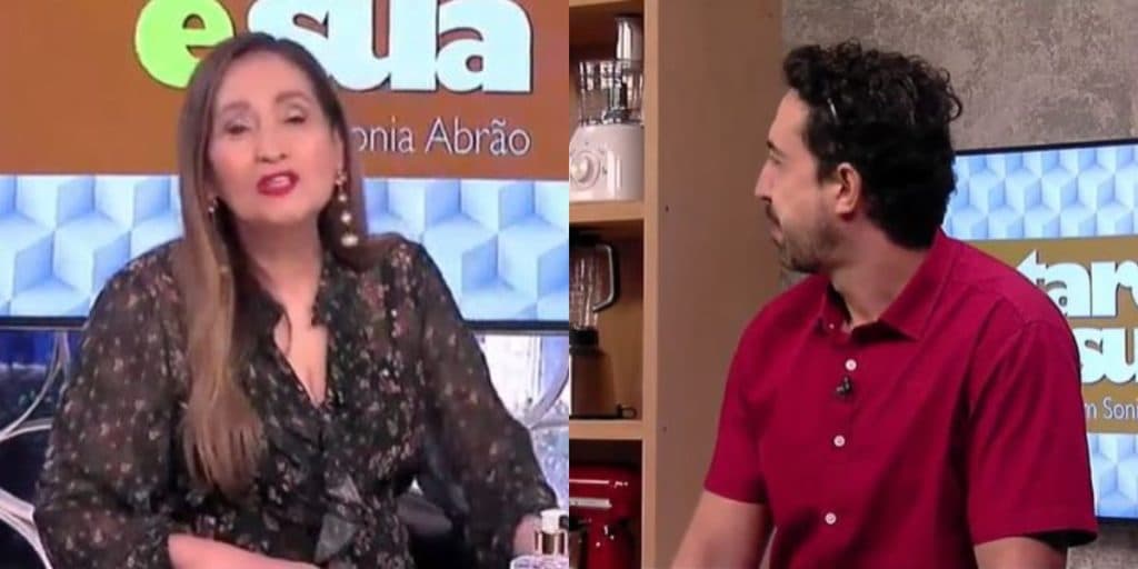 Colunista abandona bancada de Sonia Abrão, jornalista o confronta ao vivo e dispara: "Fazendo o que aqui?"