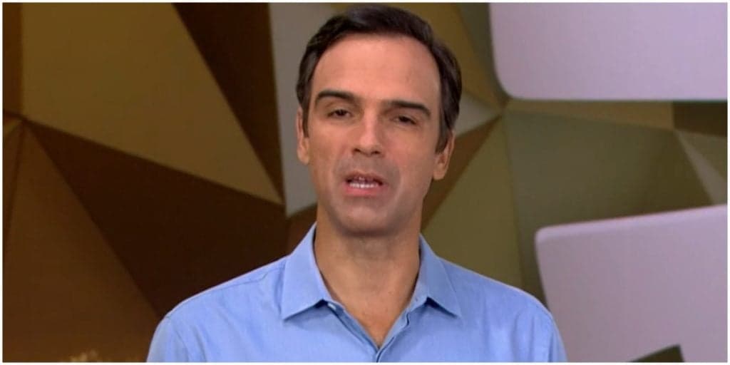 Tadeu Schmidt invade programa da Globo às pressas, menciona morte e faz anúncio: "Fernanda Montenegro"