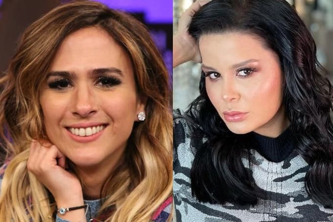 Desolada, Maraisa é amparada por Tatá Werneck após despedida e sepultamento de Marília Mendonça