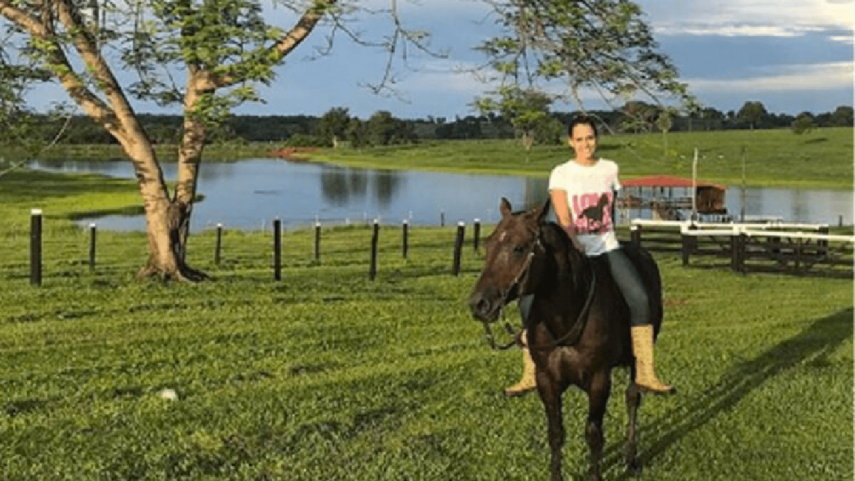 Lago da Fazenda do cantor sertanejo (Foto: Divulgação) Lago da Fazenda do cantor sertanejo (Foto: Divulgação)