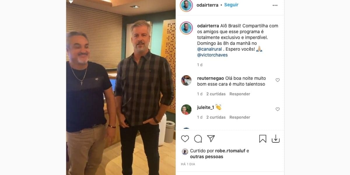 De acordo com cantor, ano é sabático (Reprodução) De acordo com cantor, ano é sabático (Reprodução)