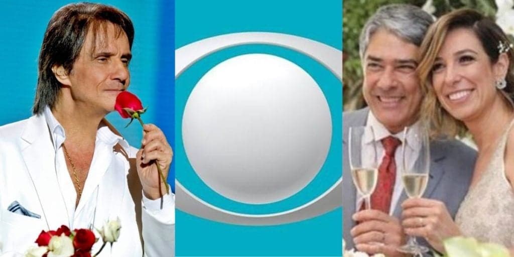 Especial de Roberto Carlos é cancelado em última hora, esposa de Bonner expõe término e Band rouba tesouro da Globo