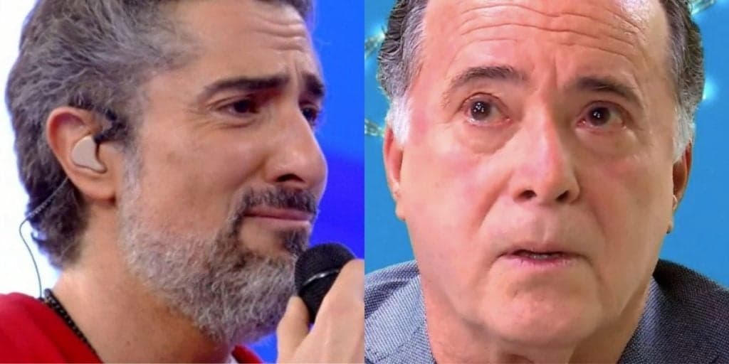 Marcos Mion passa dos limites, faz Tony Ramos chorar na Globo e desabafa: "Minha dignidade"