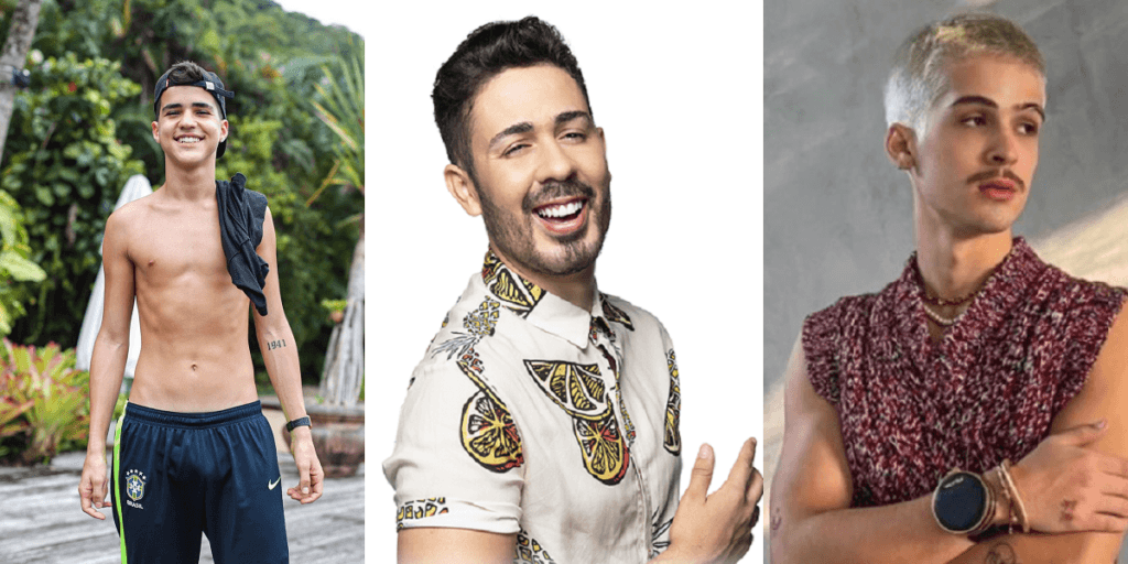 Drico Alves, Carlinhos Maia e João Guilherme são traídos e acabam tendo órgãos sexuais mostrados