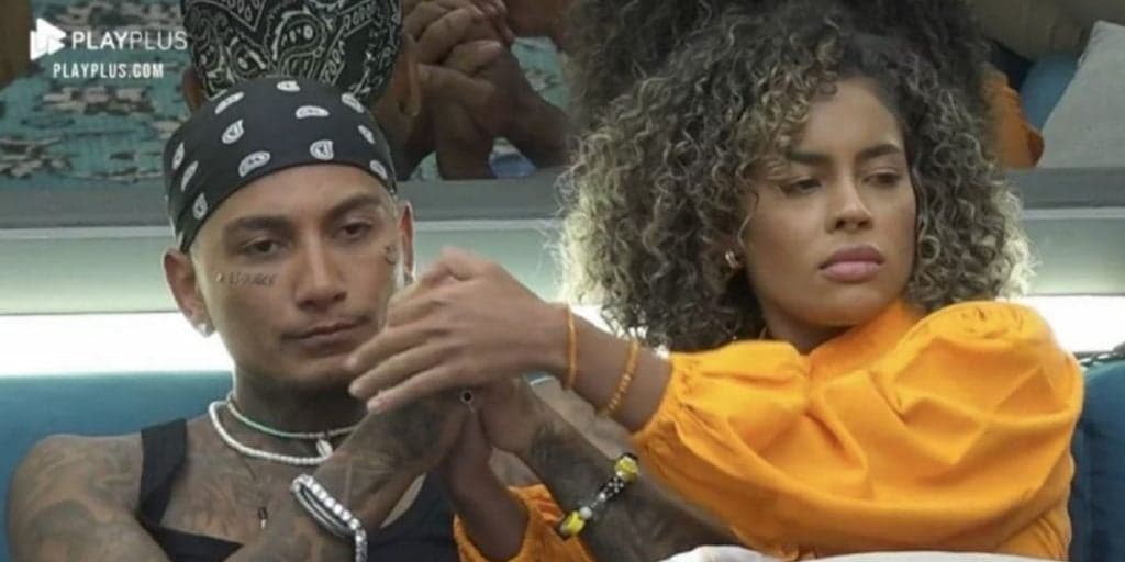 Fazenda 13: Sthe Matos vê foto de Dynho e Mirella, faz cara de nojo e expõe ciúmes: "Não gosto"