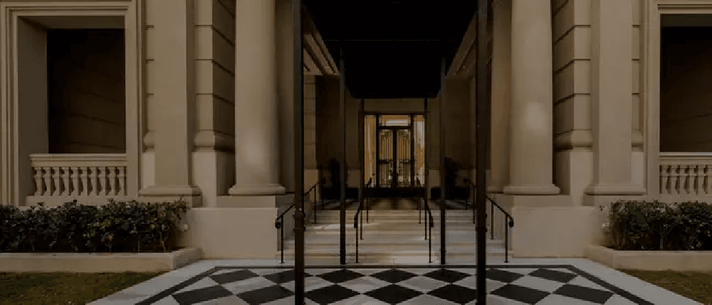 Entrada do prédio de Fausto Silva (Foto: Divulgação)