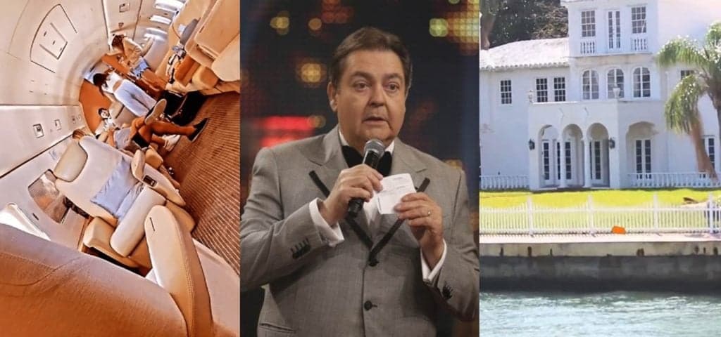 Faustão tem herança de quase 1 bilhão exposta com jatinho, triplex de 35 milhões e casa na praia em Miami