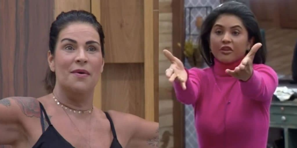 A Fazenda 13: Solange parte pra cima de Mileide: "Não vou puxar teu saco porque você tem filho com Safadão"