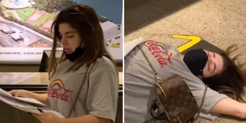Gkay tem ataque ao receber valor total de gastos da sua 'Farofa' e cai dura no chão; veja vídeo