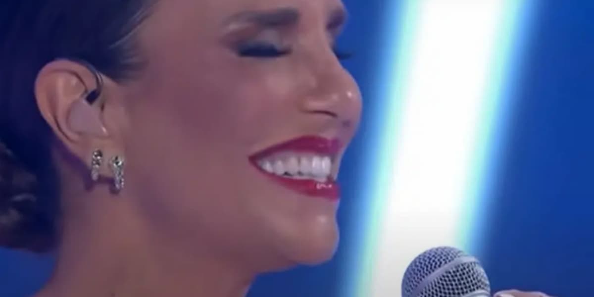 Ivete Sangalo comete gafe higiênica (Reprodução)