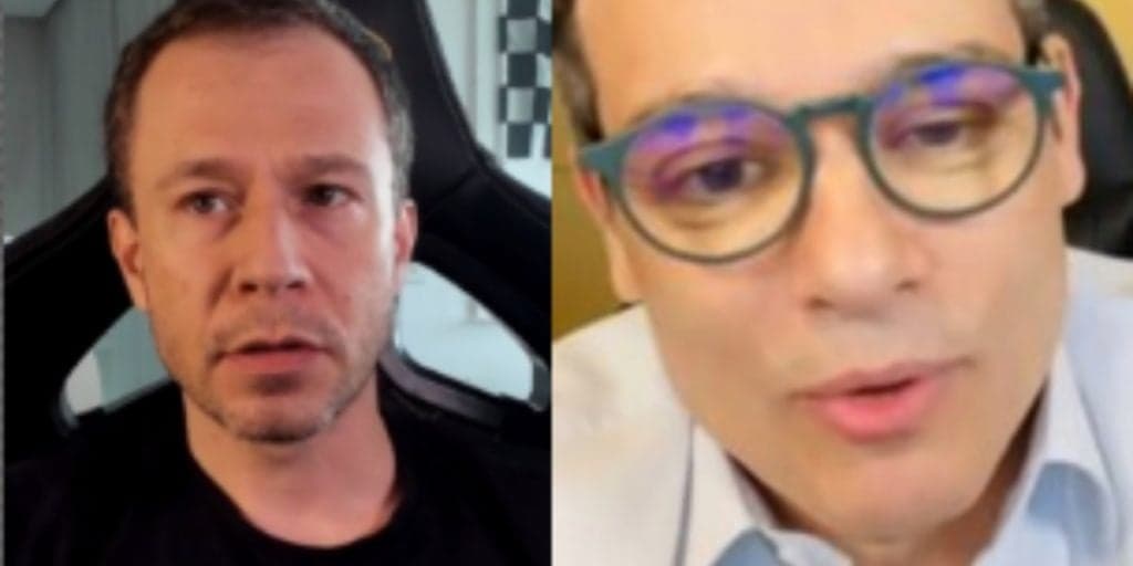 Ex-Globo, Tiago Leifert envia recado a Celso Portiolli no SBT, após notícia: "Vai com fé"