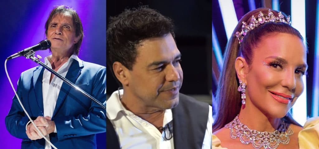 Especial de Roberto Carlos na Globo é vazado com bebedeira, estrelismo de Ivete e Zezé com batalhão de seguranças