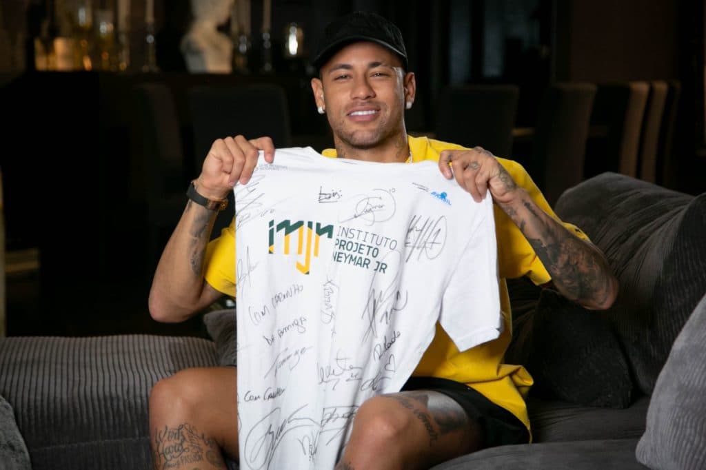 Neymar Jr. Convida Grandes Nomes Do Esporte Mundial Para 3ª Edição Do Amigo Secreto Em Prol De Seu Instituto