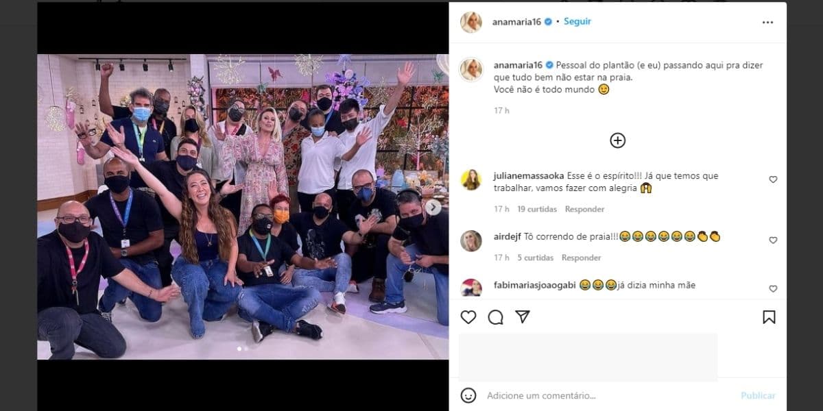 Ana Maria reúne equipe do Mais Você, denuncia o que vive na Globo e confirma: "Todo mundo"