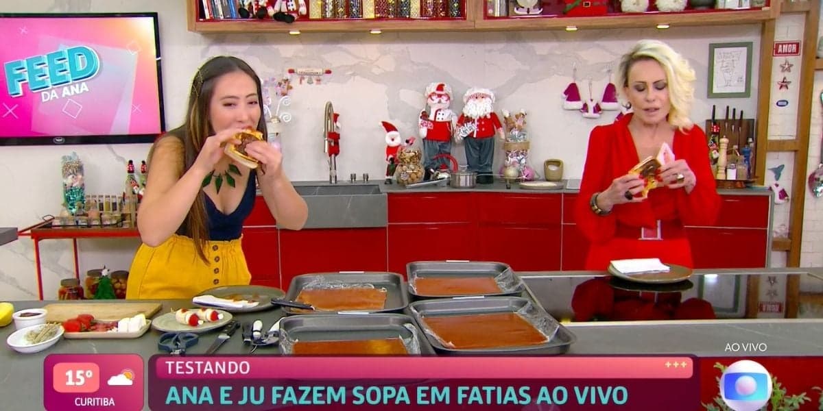 Ana Maria surta no Mais Você, denuncia erro de diretora e é derrubada: "Estou sem problema nenhum" Ana Maria surta no Mais Você, denuncia erro de diretora e é derrubada: "Estou sem problema nenhum"