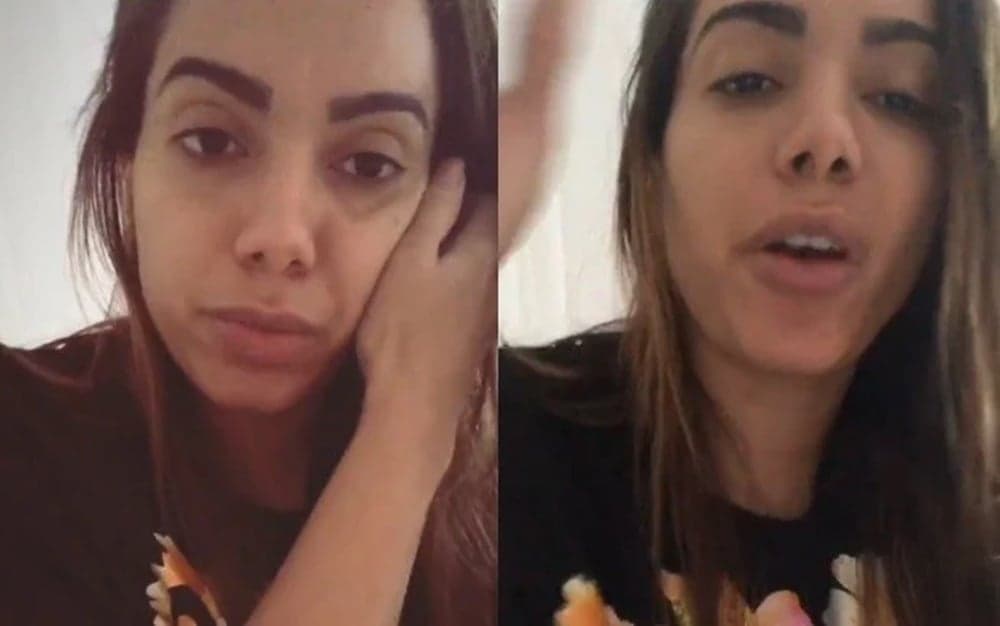 Anitta fica presa na boca do ‘crocodilo’ ao gravar novo videoclipe e paga mico na web. Confira o momento!
