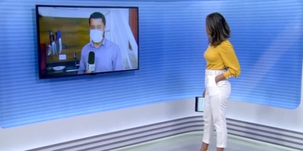 Repórter da Globo para tudo e desmascara apresentadora ao vivo: "Já sei da sua fama"