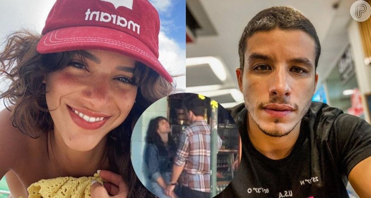 Ricky Tavares em flagra íntimo com Bruna Marquezine nos bastidores de "Maldivas"