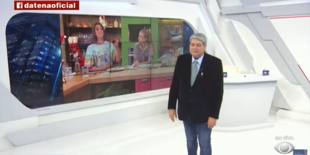 Datena descobre mentira de Catia Fonseca, se choca e não perdoa nem convidada ao vivo: "Fala com humildade"