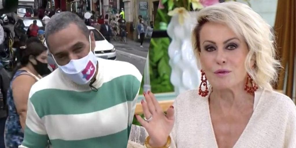 "Desse jeito vou embora", Repórter peita ordem de Ana Maria, foge e loira explode: "Não fica revoltado não"