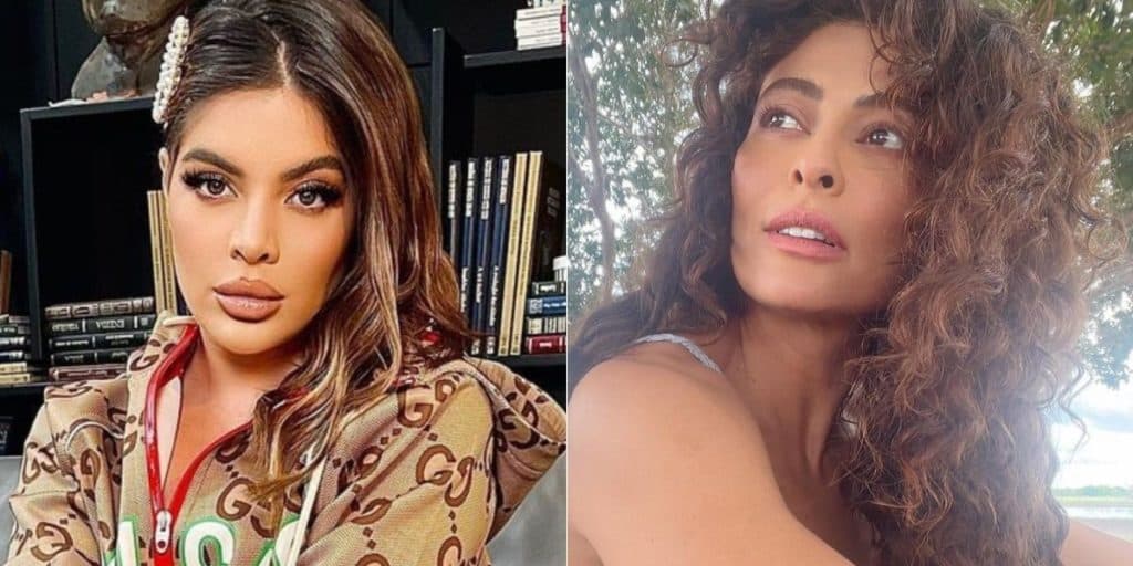 Juliana Paes é encurralada por Gkay na Globo e fala na cara da influenciadora: "Inveja"