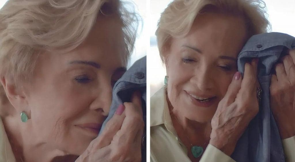 Glória Menezes volta à telinha e emociona o telespectador em campanha de Natal sobre olfato e amor
