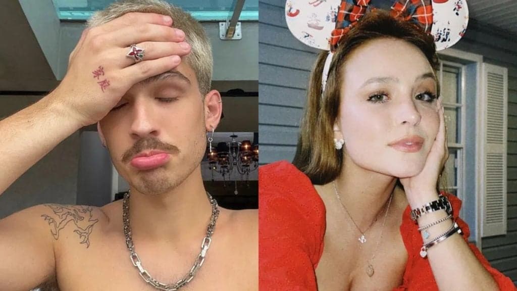 João Guilherme joga nas redes sociais uma conversa íntima com a ex-namorada Larissa Manoela