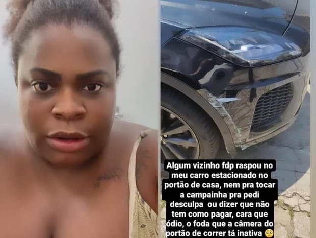 Jojo Todynho teve o carro de luxo arranhado (Foto: Reprodução/ Instagram) Jojo Todynho teve o carro de luxo arranhado (Foto: Reprodução/ Instagram)