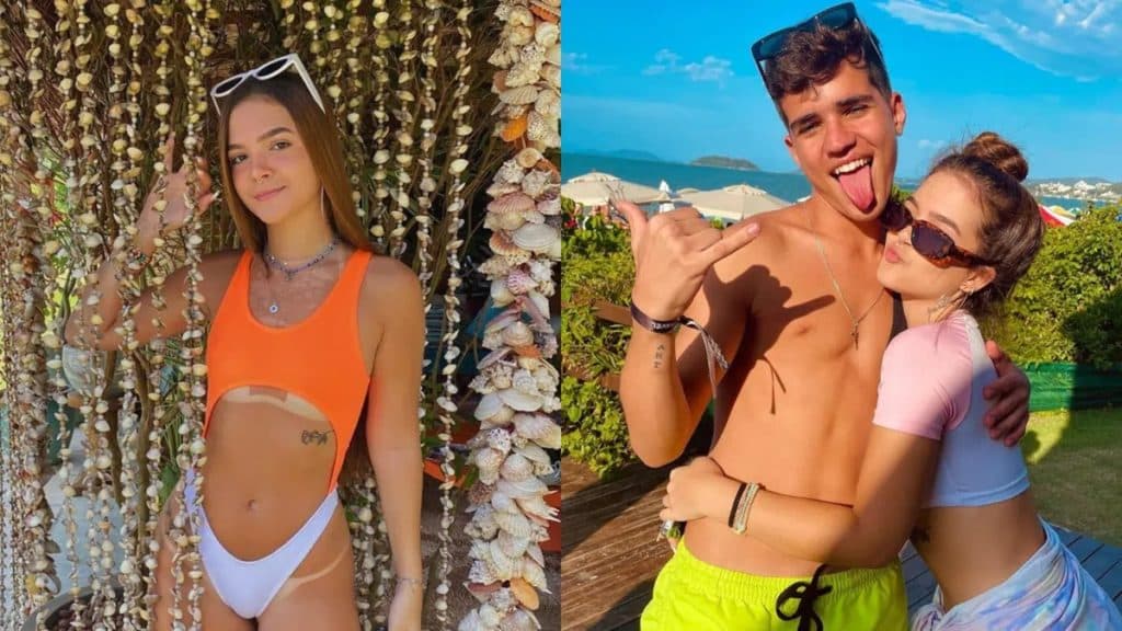 Mel Maia é vista em um banheiro cheio de rapazes e parte íntima de um ator famoso vem à tona na web