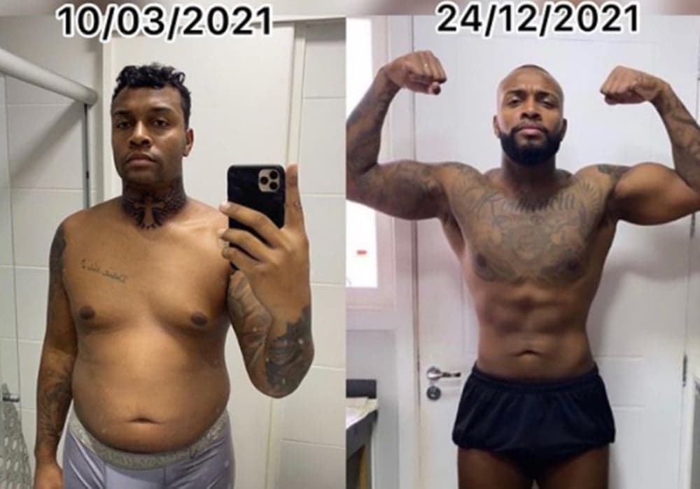 Nego DI surpreende com o físico mudado (Foto: Reprodução/ Instagram)