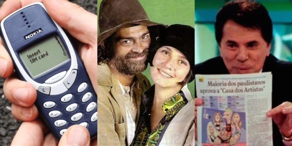 Milhares de mortos, SBT com 55 pontos e celular tijolo: o mundo em 2000 quando o Cravo e a Rosa estreou
