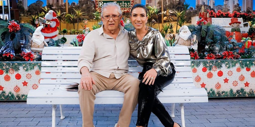 “Eu chorei de soluçar”, Patricia Abravanel expõe futuro de Silvio Santos e dá notícia ao público, no banco da Praça